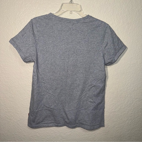 Levi’s Gray Tee Shirt Size Large Classic Short Sleeve Casual Top - Picture 6 of 9